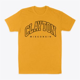 Clayton Wisconsin Inline Classic Dad T-Shirt