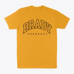 Brady Nebraska Inline Classic Dad T-Shirt