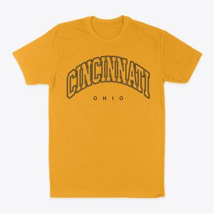 Cincinnati Ohio Inline Classic Dad T-Shirt