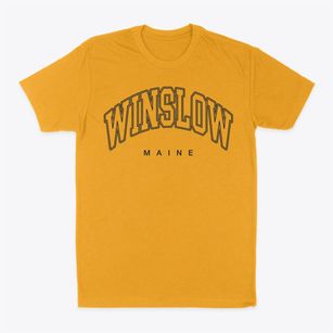 Winslow Maine Inline Classic Dad T-Shirt