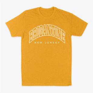 Brigantine New Jersey Inline Classic Dad T-Shirt