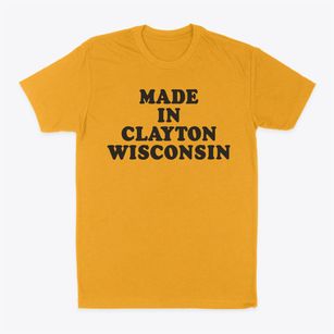 Clayton Wisconsin Classic 70s Classic Dad T-Shirt