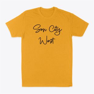 Sun City West Arizona Freestyle Classic Dad T-Shirt