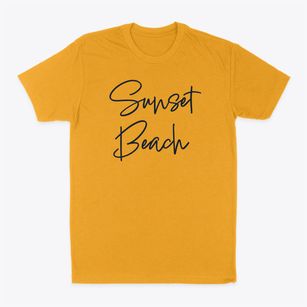 Sunset Beach New Jersey Freestyle Classic Dad T-Shirt