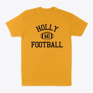 Holly Michigan Football Classic Dad T-Shirt