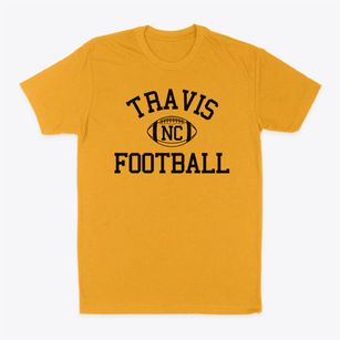 Travis North Carolina Football Classic Dad T-Shirt