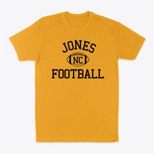Jones North Carolina Football Classic Dad T-Shirt