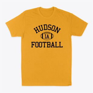 Hudson Iowa Football Classic Dad T-Shirt