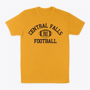 Central Falls Rhode Island Football Classic Dad T-Shirt