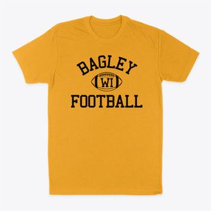Bagley Wisconsin Football Classic Dad T-Shirt