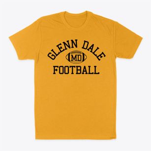 Glenn Dale Maryland Football Classic Dad T-Shirt