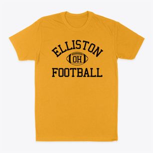 Elliston Ohio Football Classic Dad T-Shirt