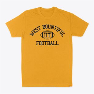 West Bountiful Utah Football Classic Dad T-Shirt