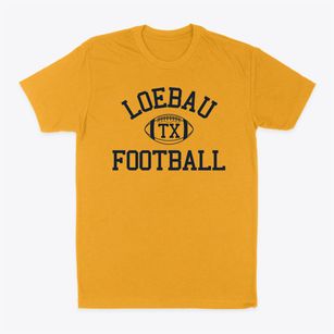 Loebau Texas Football Classic Dad T-Shirt
