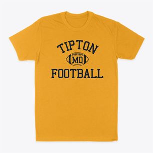 Tipton Missouri Football Classic Dad T-Shirt