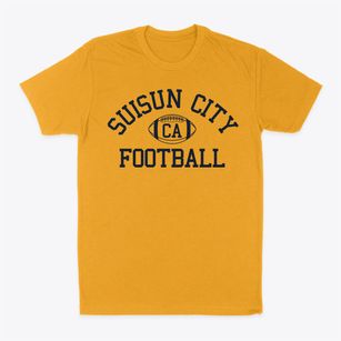 Suisun City California Football Classic Dad T-Shirt