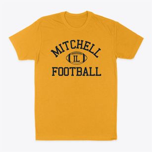 Mitchell Illinois Football Classic Dad T-Shirt