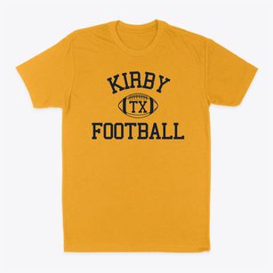 Kirby Texas Football Classic Dad T-Shirt