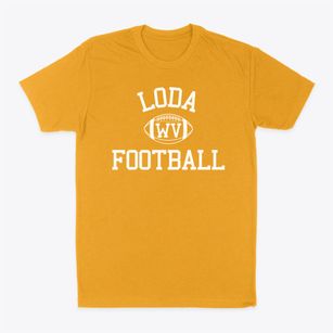 Loda West Virginia Football Classic Dad T-Shirt