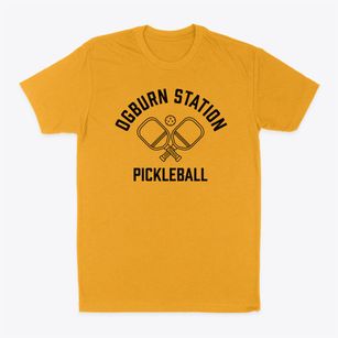 Ogburn Station North Carolina Pickleball Classic Dad T-Shirt