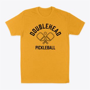 Doublehead Alabama Pickleball Classic Dad T-Shirt