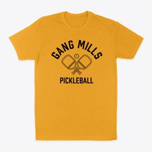 Gang Mills New York Pickleball Classic Dad T-Shirt