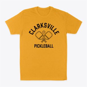 Clarksville Iowa Pickleball Classic Dad T-Shirt