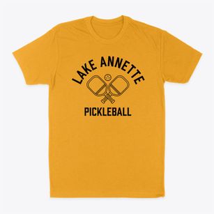 Lake Annette Missouri Pickleball Classic Dad T-Shirt