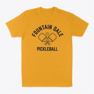 Fountain Dale Pennsylvania Pickleball Classic Dad T-Shirt