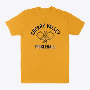 Cherry Valley New York Pickleball Classic Dad T-Shirt