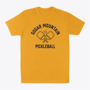 Sugar Mountain North Carolina Pickleball Classic Dad T-Shirt