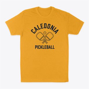 Caledonia Texas Pickleball Classic Dad T-Shirt