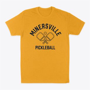 Minersville Wisconsin Pickleball Classic Dad T-Shirt