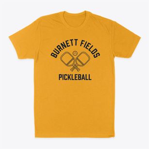 Burnett Fields North Carolina Pickleball Classic Dad T-Shirt