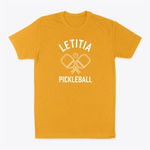 Letitia Oklahoma Pickleball Classic Dad T-Shirt