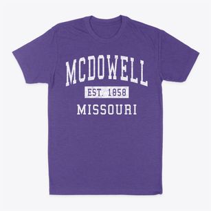 Mcdowell Missouri Classic Established Classic Dad T-Shirt