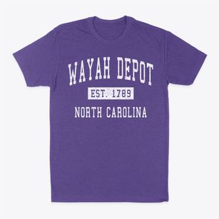 Wayah Depot North Carolina Classic Established Classic Dad T-Shirt