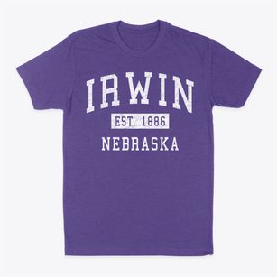 Irwin Nebraska Classic Established Classic Dad T-Shirt
