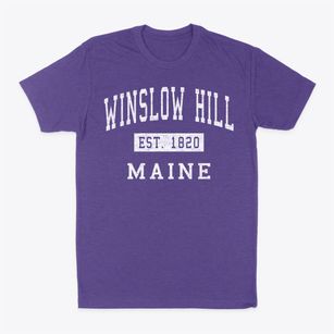 Winslow Hill Maine Classic Established Classic Dad T-Shirt