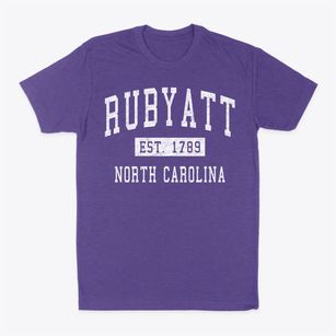 Rubyatt North Carolina Classic Established Classic Dad T-Shirt