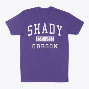 Shady Oregon Classic Established Classic Dad T-Shirt
