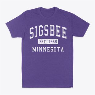 Sigsbee Minnesota Classic Established Classic Dad T-Shirt