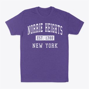 Norrie Heights New York Classic Established Classic Dad T-Shirt