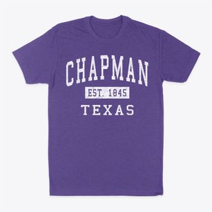 Chapman Texas Classic Established Classic Dad T-Shirt