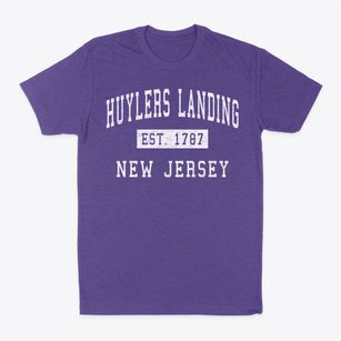 Huylers Landing New Jersey Classic Established Classic Dad T-Shirt