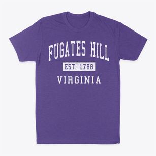 Fugates Hill Virginia Classic Established Classic Dad T-Shirt