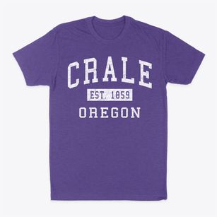 Crale Oregon Classic Established Classic Dad T-Shirt