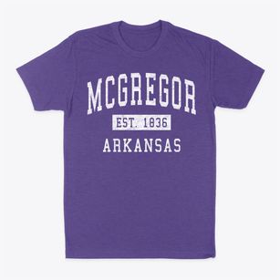 Mcgregor Arkansas Classic Established Classic Dad T-Shirt