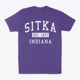 Sitka Indiana Classic Established Classic Dad T-Shirt