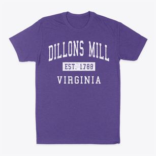 Dillons Mill Virginia Classic Established Classic Dad T-Shirt
